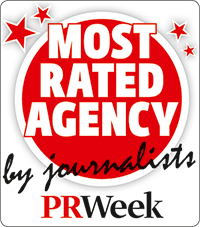 Most Rated Agency by journalists - PR Week